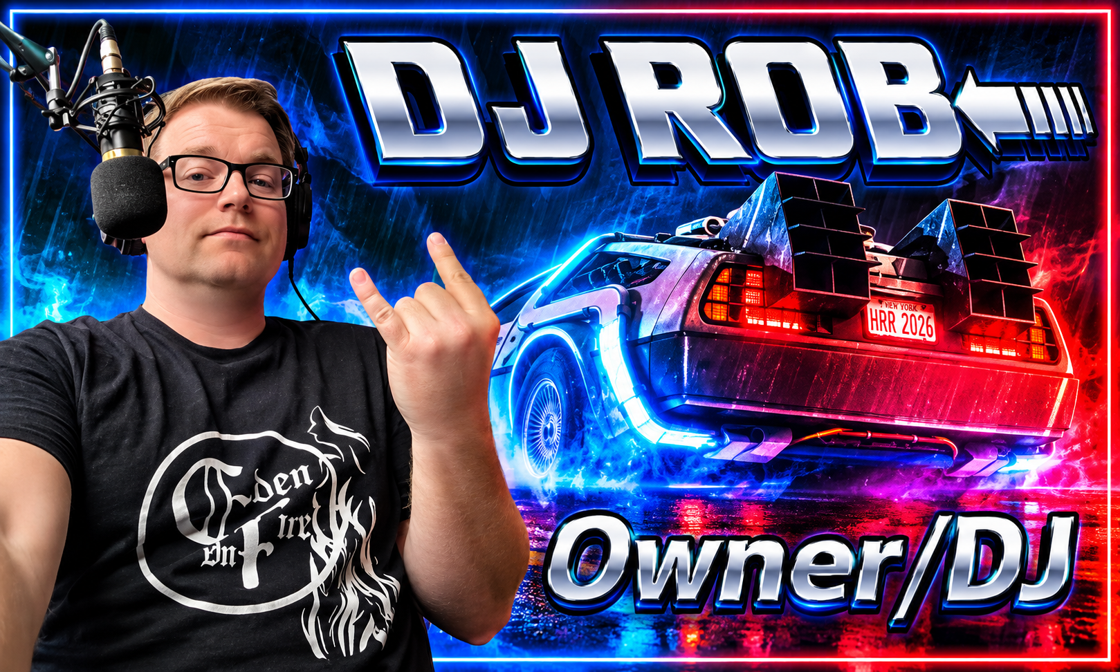 DJ Rob - Owner and DJ - Howling Rock Radio